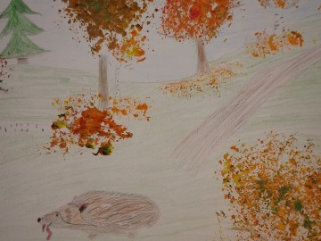 Wyniki konkursu plastycznego „Barwy jesieni na Wzniesieniach